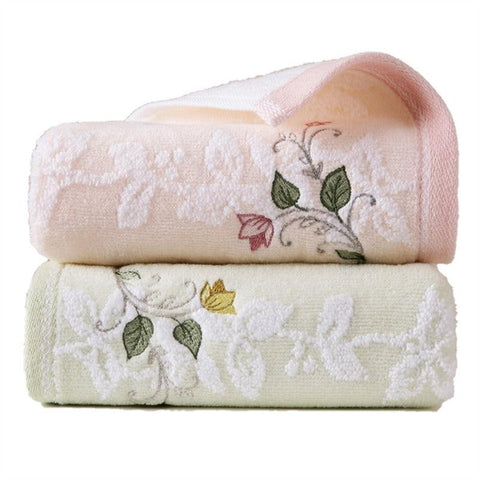 68x34cm High Quality Cotton Towel Embroidered Men's and Women's Towel Hotel Towel Adult Soft Absorbent Household Wash Towel