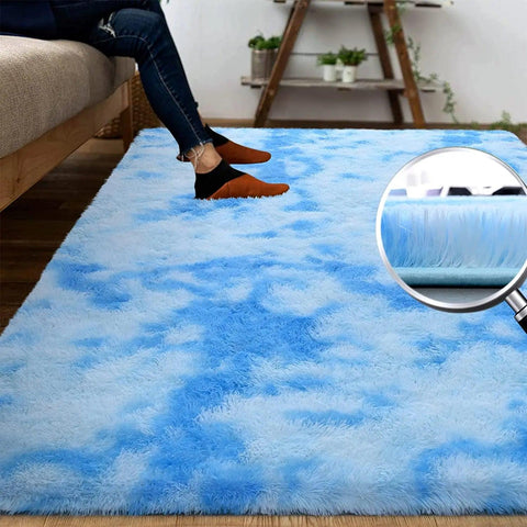 Lochas Thick dense plush carpet for room decor Large Area Rug Fluffy warm winter carpets floor mat for living room Bedroom