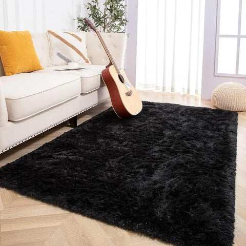 Large Area Rugs for Living Room Bedroom, Fluffy Kids Room Plush Shaggy Nursery Rug Furry Throw Carpets for Boys Girls