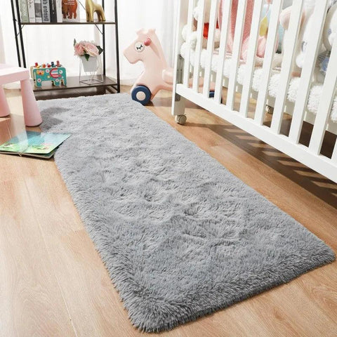 Large Area Rugs for Living Room Bedroom, Fluffy Kids Room Plush Shaggy Nursery Rug Furry Throw Carpets for Boys Girls