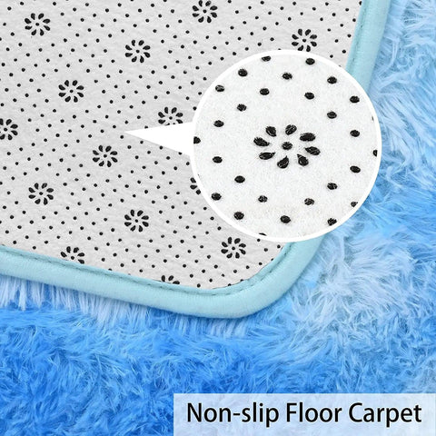 Lochas Thick dense plush carpet for room decor Large Area Rug Fluffy warm winter carpets floor mat for living room Bedroom