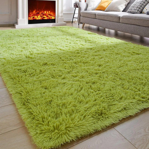 Fluffy Rugs for Bedroom Fuzzy Area Rugs for Living Room Soft Kids Carpet Non Slip Rugs for Hardwood Floors Room Decor