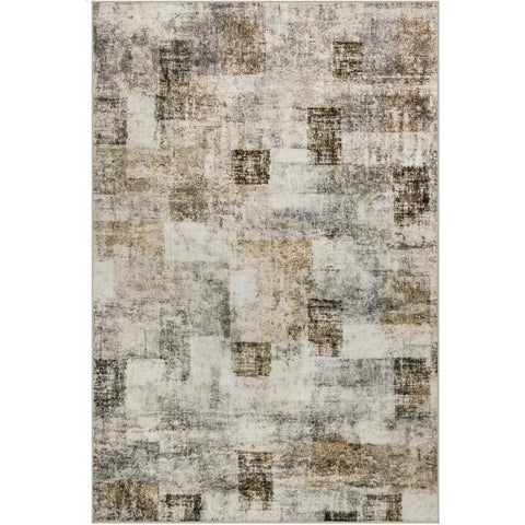 Area Rug Living Room Rugs: 5x7 Soft Modern Abstract Fluffy Rug with Non-Slip Backing, Washable Indoor Plush Throw Rug Large Acce