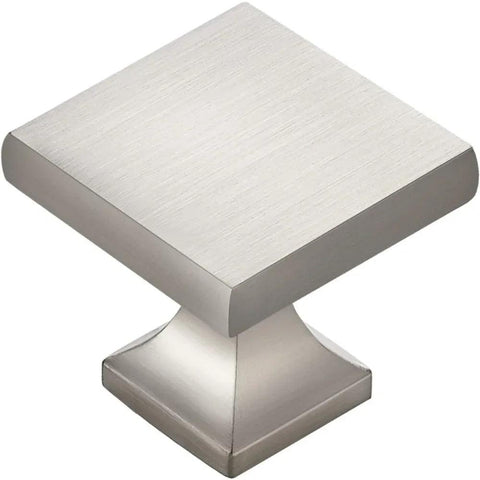 Knobs Brushed Nickel Square Knobs for Cabinets and Drawers Cabinet Hardware Kitchen Cabinet Knobs 30 Pack