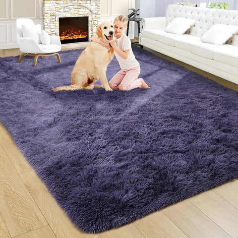 Fluffy Large Carpet for Living Room Decor Rugs Thick Plush Carpet For Bedroom Large Area Rug Crawling Mat For Baby Kids