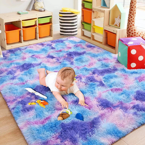 Home Large Size Plush Carpets for living room Children Bedroom Rug Decoration Thicken Rugs Play Mat for Girls Room Kids