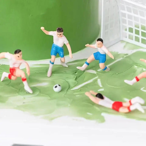 Football Soccer Cake Topper Birthday Boy Cake Topper Baby Shower Happy Birthday Party Decor Sports Party Supplies Cake Accessory