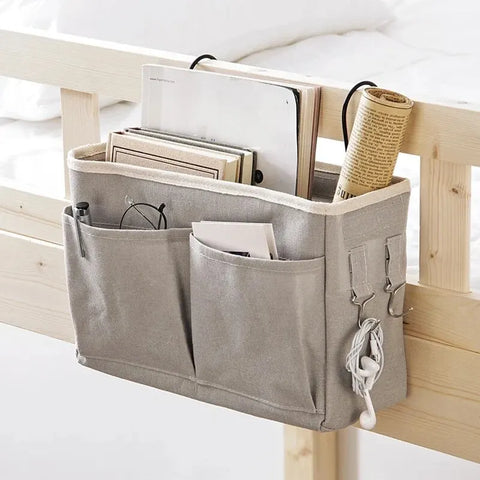 Bedside Storage Rack Dormitory Storage Basket Bedside Hanging Basket Bedside Storage Basket Bedroom Bed Storage Rack