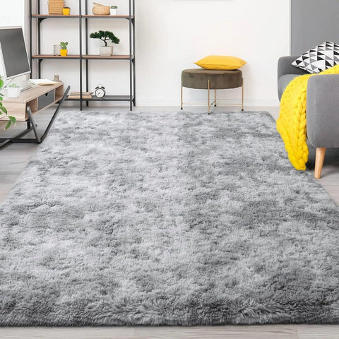 Fluffy Rugs for Bedroom Fuzzy Area Rugs for Living Room Soft Kids Carpet Non Slip Rugs for Hardwood Floors Room Decor