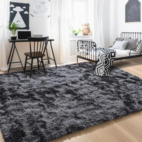 Large Area Rugs for Living Room Bedroom, Fluffy Kids Room Plush Shaggy Nursery Rug Furry Throw Carpets for Boys Girls