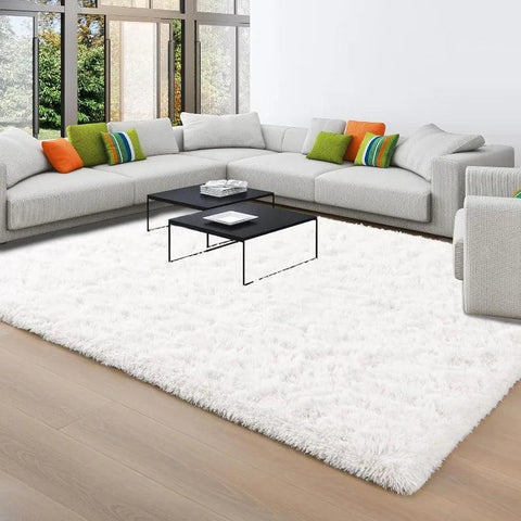 Large Area Rugs for Living Room Bedroom, Fluffy Kids Room Plush Shaggy Nursery Rug Furry Throw Carpets for Boys Girls