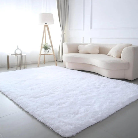 Fluffy Rugs for Bedroom Fuzzy Area Rugs for Living Room Soft Kids Carpet Non Slip Rugs for Hardwood Floors Room Decor