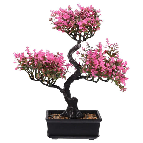 Artificial Potted Plant False Green Plants Desktop Adornments Decor Fake Bonsai Trees Flowers Decors Simulation Ornaments