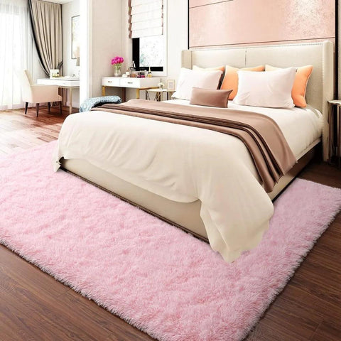 Merelax Soft Modern Indoor Large Shaggy Rug for Livingroom Bedroom Dorm Kids Room Home Decorative, Non-Slip Plush Fluffy Furry