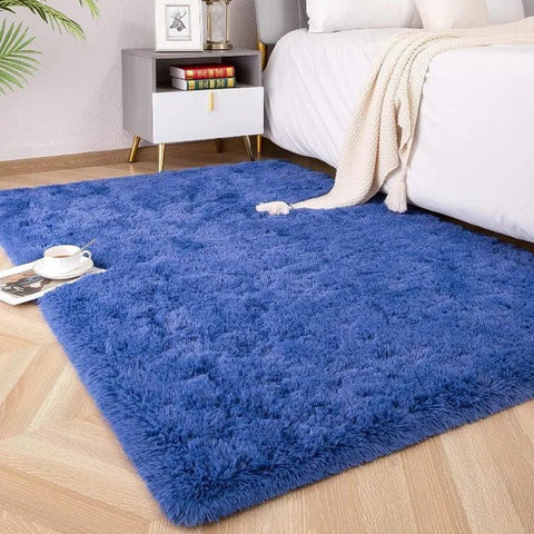 Large Area Rugs for Living Room Bedroom, Fluffy Kids Room Plush Shaggy Nursery Rug Furry Throw Carpets for Boys Girls