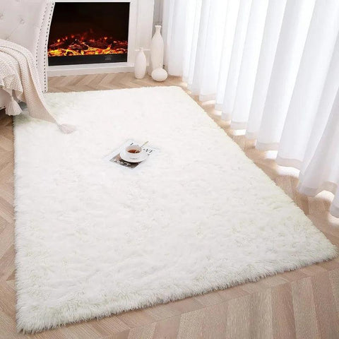 Large Area Rugs for Living Room Bedroom, Fluffy Kids Room Plush Shaggy Nursery Rug Furry Throw Carpets for Boys Girls