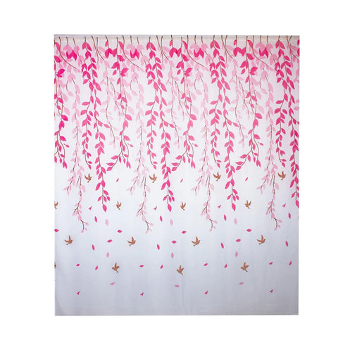 Leaves Sheer Curtain Tulle Window Voile Drape 1 Panel Fabric Stone Curtains