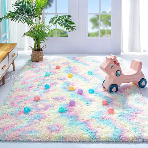 Home Large Size Plush Carpets for living room Children Bedroom Rug Decoration Thicken Rugs Play Mat for Girls Room Kids