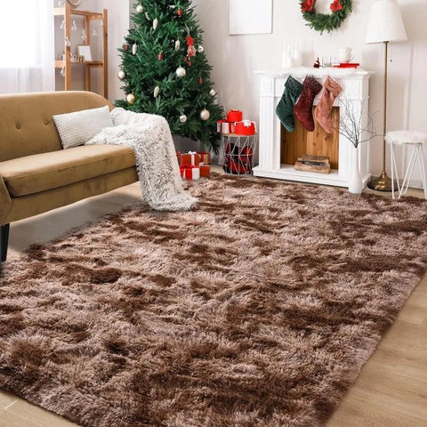 Large Area Rugs for Living Room Bedroom, Fluffy Kids Room Plush Shaggy Nursery Rug Furry Throw Carpets for Boys Girls