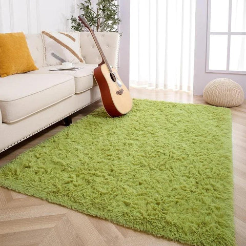 Large Area Rugs for Living Room Bedroom, Fluffy Kids Room Plush Shaggy Nursery Rug Furry Throw Carpets for Boys Girls