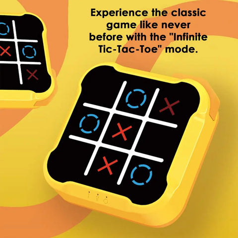 Tic-Tac-Toe Chess Puzzle Toys Electronic Desktop Educational Children's Toys Chess Board Chess Set Chess Board Game For Family