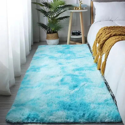 VIKAMA Fluffy Rugs Shaggy Bedroom Area Rugs Shaggy Non-Slip Rugs, Machine Washable Soft Shaggy Rugs Modern Soft Plush Rugs