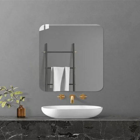 Irregular Mirror Nordic Bathroom Acrylic Wall Decorative Mirrors Shatterproof Cloud Shape Wall Mirror Stickers Home Decoration