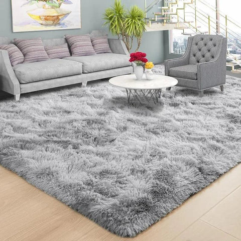 Large Area Rugs for Living Room Bedroom, Fluffy Kids Room Plush Shaggy Nursery Rug Furry Throw Carpets for Boys Girls