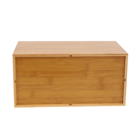 100% Original Bamboo Mini Bamboo Desk Drawer Tabletop Storage Organization Box for Office Home Desk Organizer