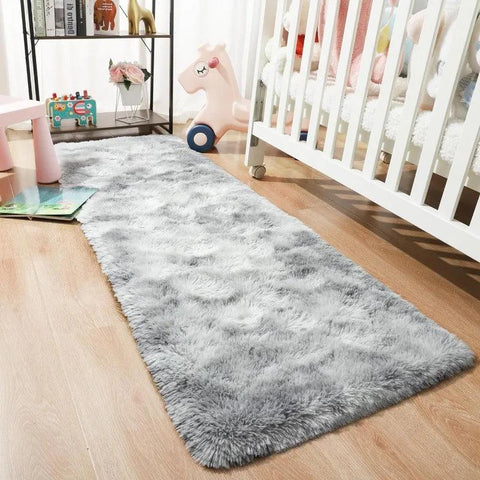 Large Area Rugs for Living Room Bedroom, Fluffy Kids Room Plush Shaggy Nursery Rug Furry Throw Carpets for Boys Girls