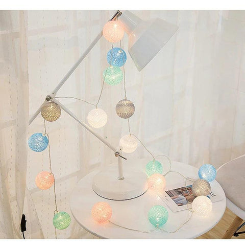 6CM Ball Light String Light For Party Wedding Home Decoration Diameter String Festival String Light