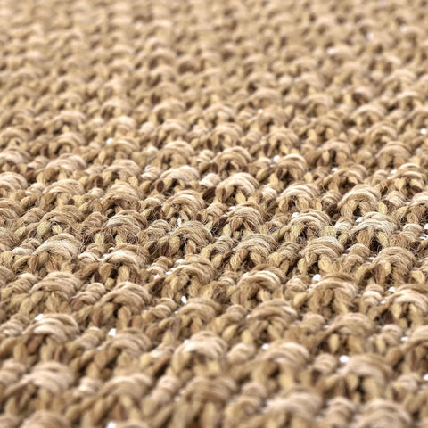 Natural Color Jute Rugs for Living Room, Indoor and Outdoor Area Rug, High Traffic, Solid Boho Woven Design, Outside Carpet