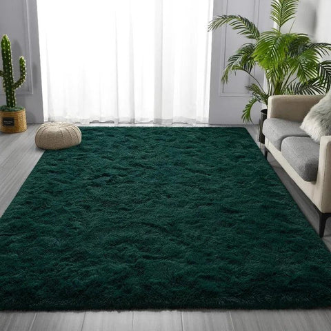 Large Shag Area Rugs, Tie-Dyed Plush Fuzzy Rugs for Living Room, Ultra Soft Fluffy Furry Rugs for Bedroom