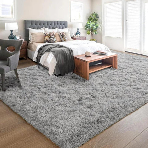 Large Area Rugs for Living Room Bedroom, Fluffy Kids Room Plush Shaggy Nursery Rug Furry Throw Carpets for Boys Girls