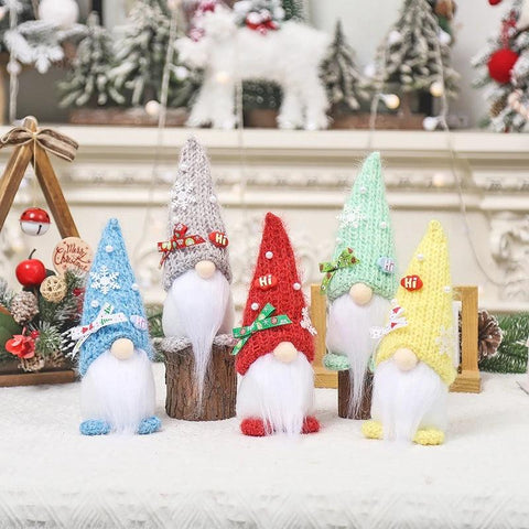 Gnome Christmas Faceless Doll Merry Christmas Decorations for Home 2024 Christmas Ornament Xmas Navidad Noel Gifts New Year 2025