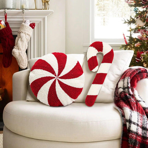 Christmas Candy Pillow Soft And Comfortable Candy Cane Throw Pillow Sofa Bed Decorative Chair Cushion Christmas Gift For Kids