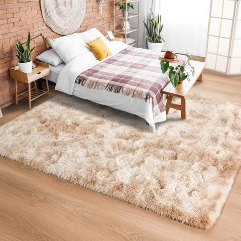 Large Area Rugs for Living Room Bedroom, Fluffy Kids Room Plush Shaggy Nursery Rug Furry Throw Carpets for Boys Girls