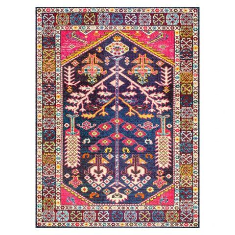 American Moroccan Style Plush Carpets Home Retro Living Room Decoration Rugs Light Luxury Bedroom Decor Carpet Simple Lounge Rug