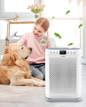 Air Purifiers for Home Large Room up to 1740sq.ft,Air Filter with PM 2.5 Display Air Quality Sensors