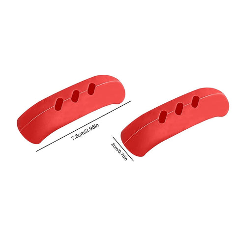 2Pcs Silicone Pan Handle Cover Heat Insulation Assist Handle Holder Grip Sleeve Kitchen Gadgets