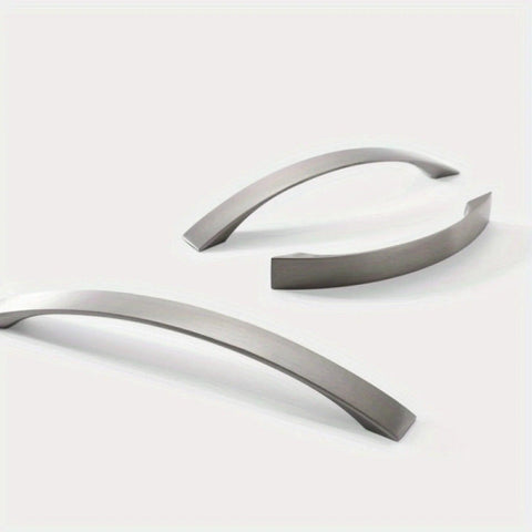 Brushed Nickel Cabinet Handles  Pulls Kitchen Hardware Stainless Steel