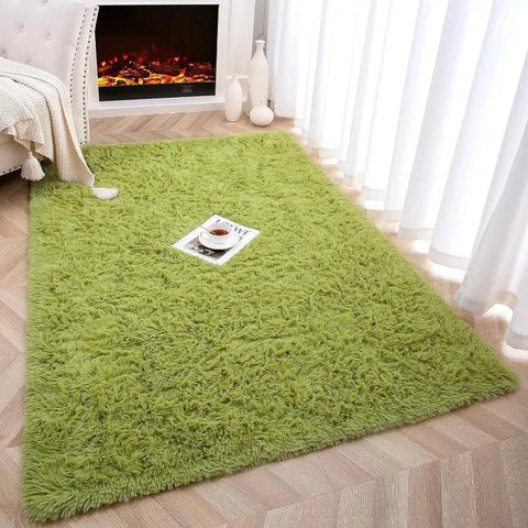 Large Area Rugs for Living Room Bedroom, Fluffy Kids Room Plush Shaggy Nursery Rug Furry Throw Carpets for Boys Girls