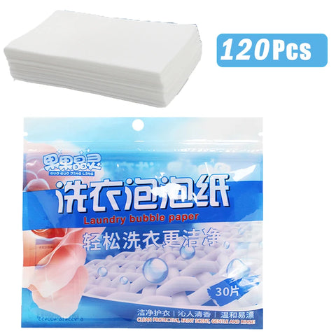 120/90/60/30Pcs Laundry Tablets Cleaning Children's Clothing Laundry Soap Concentrated Washing Powder Detergent Washing Machines