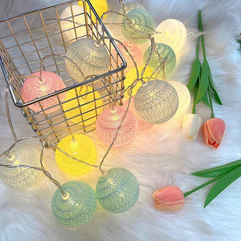 6CM Ball Light String Light For Party Wedding Home Decoration Diameter String Festival String Light