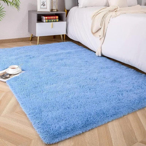 Large Area Rugs for Living Room Bedroom, Fluffy Kids Room Plush Shaggy Nursery Rug Furry Throw Carpets for Boys Girls