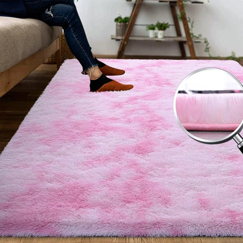 Lochas Thick dense plush carpet for room decor Large Area Rug Fluffy warm winter carpets floor mat for living room Bedroom