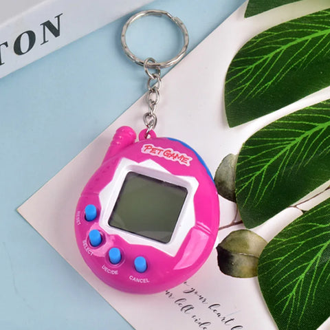 1PC Transparent Electronic Pets Tamagotchi Nostalgic 168 Pets In One Virtual Cyber Digital Nostalgic Funny Toys Pixel Funny Play