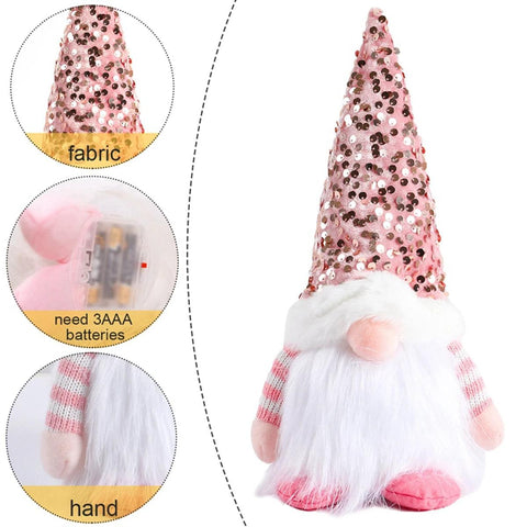 Gnome Christmas Faceless Doll Merry Christmas Decorations for Home 2024 Christmas Ornament Xmas Navidad Noel Gifts New Year 2025