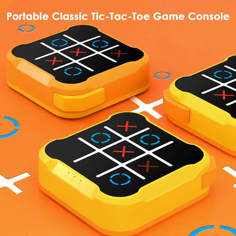 Tic-Tac-Toe Chess Puzzle Toys Electronic Desktop Educational Children's Toys Chess Board Chess Set Chess Board Game For Family