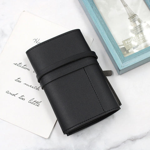 PU Leather Electronic Organizer Pouch Bag Waterproof PU Leather Tech Accessories Storage Portable Travel Cord Cable Organizer